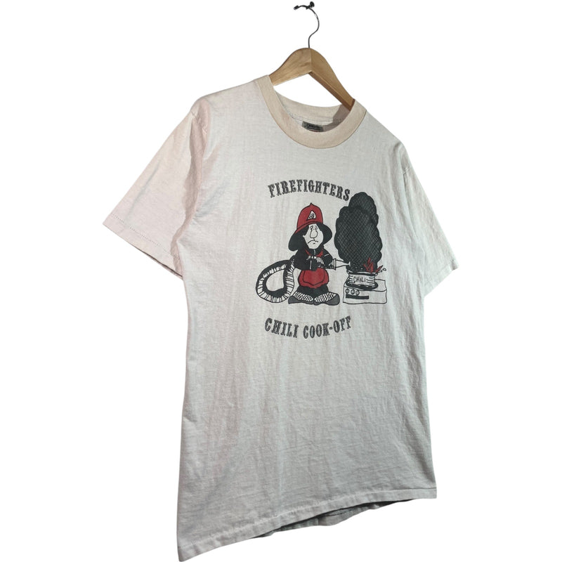 Vintage Firefighters Chili Cook-Off T-Shirt