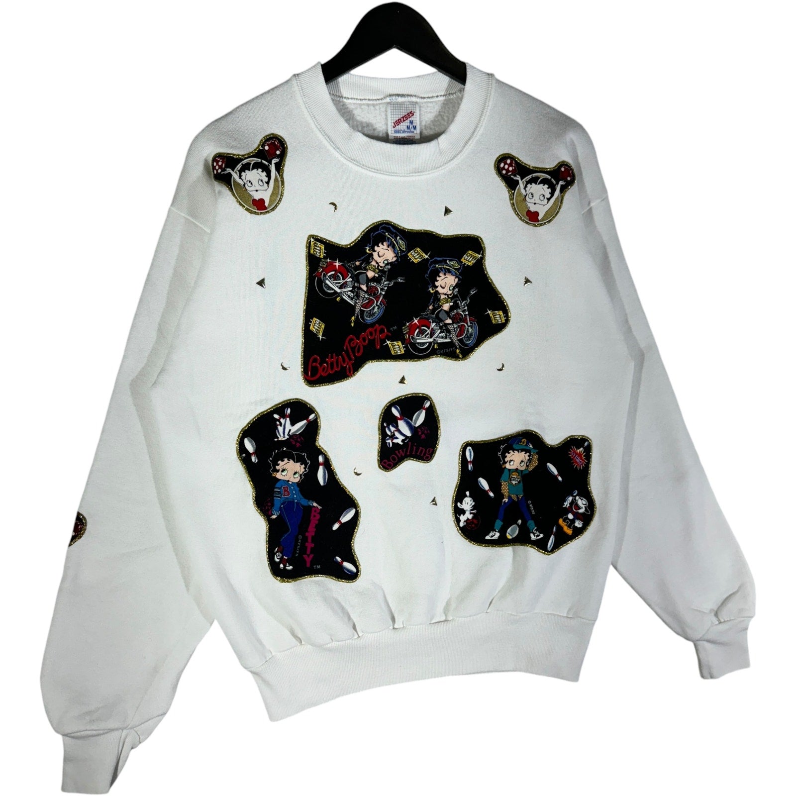 Vintage Betty Boop Patchwork Crewneck 90's