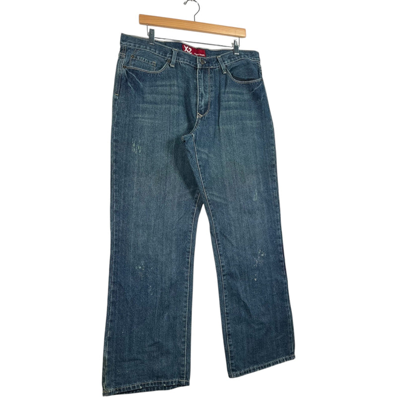 Vintage X2 Low Rise Bootcut Denim Jeans 36 x 32