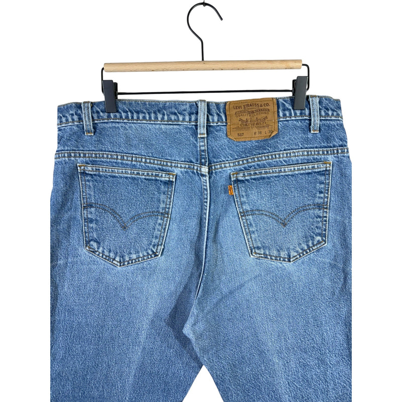 Vintage Levi's Orange Tab 517 Denim Shorts 38