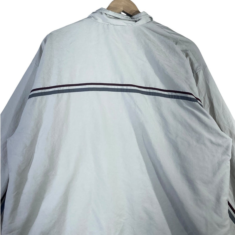 Vintage Nike Stripe Full Zip Windbreaker Jacket