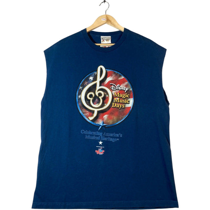 Vintage Disney Magic Music Days Muscle Sleeve T-Shirt