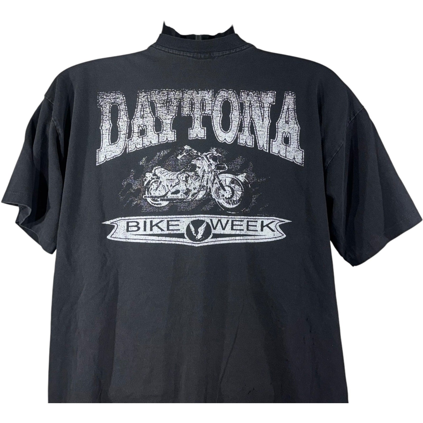 Vintage Street Thunder Lightning Eagle Daytona Bike Week Tee 1998