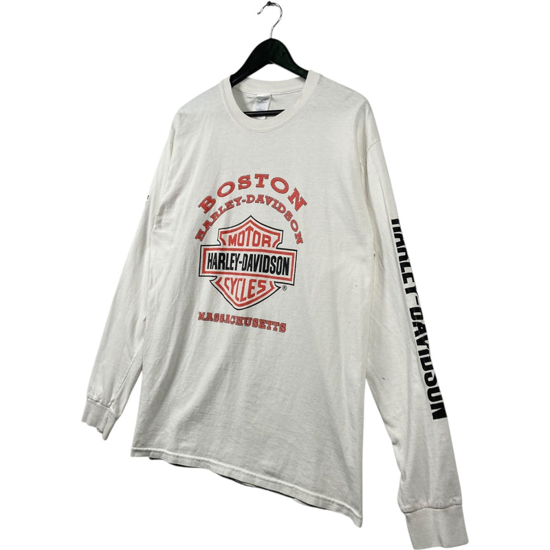 Vintage Harley Davidson Boston Long Sleeve