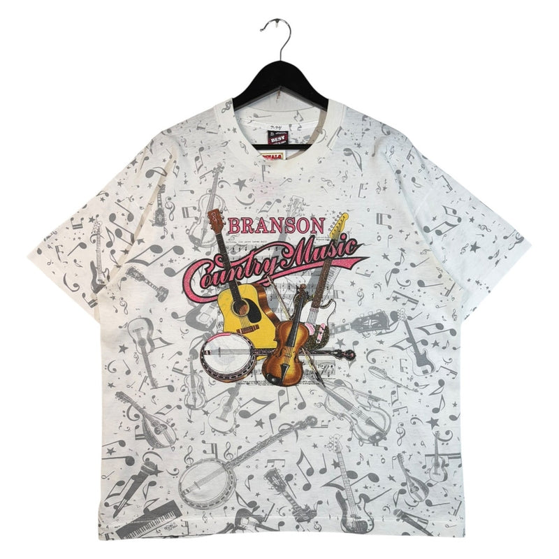 Vintage Branson Country Music All Over Print T-Shirt