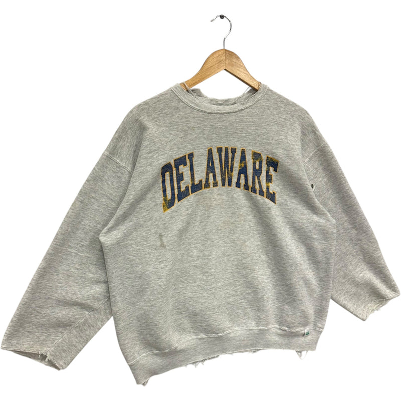 Vintage Discus Delaware Spellout Crewneck 90s