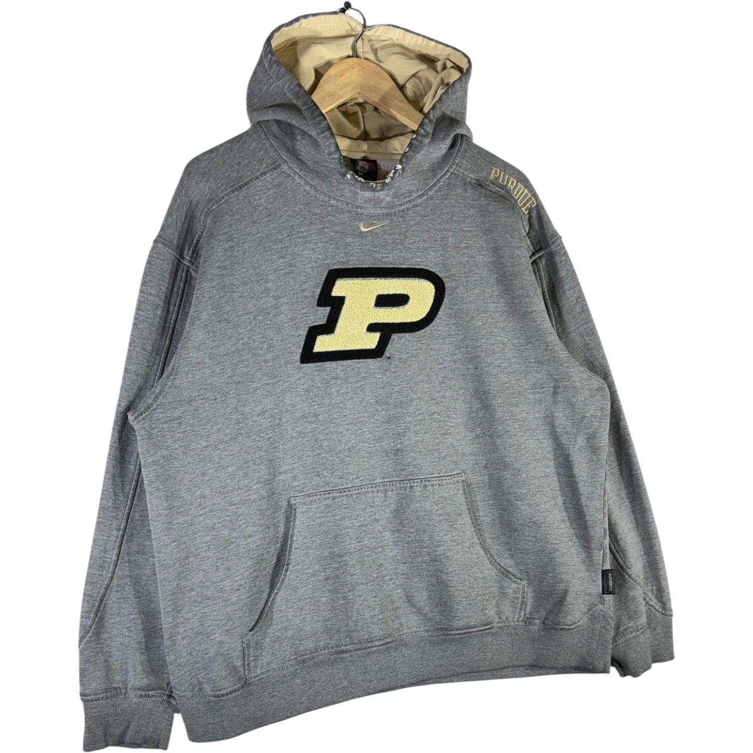 Vintage Nike Center Swoosh Purdue University Hoodie