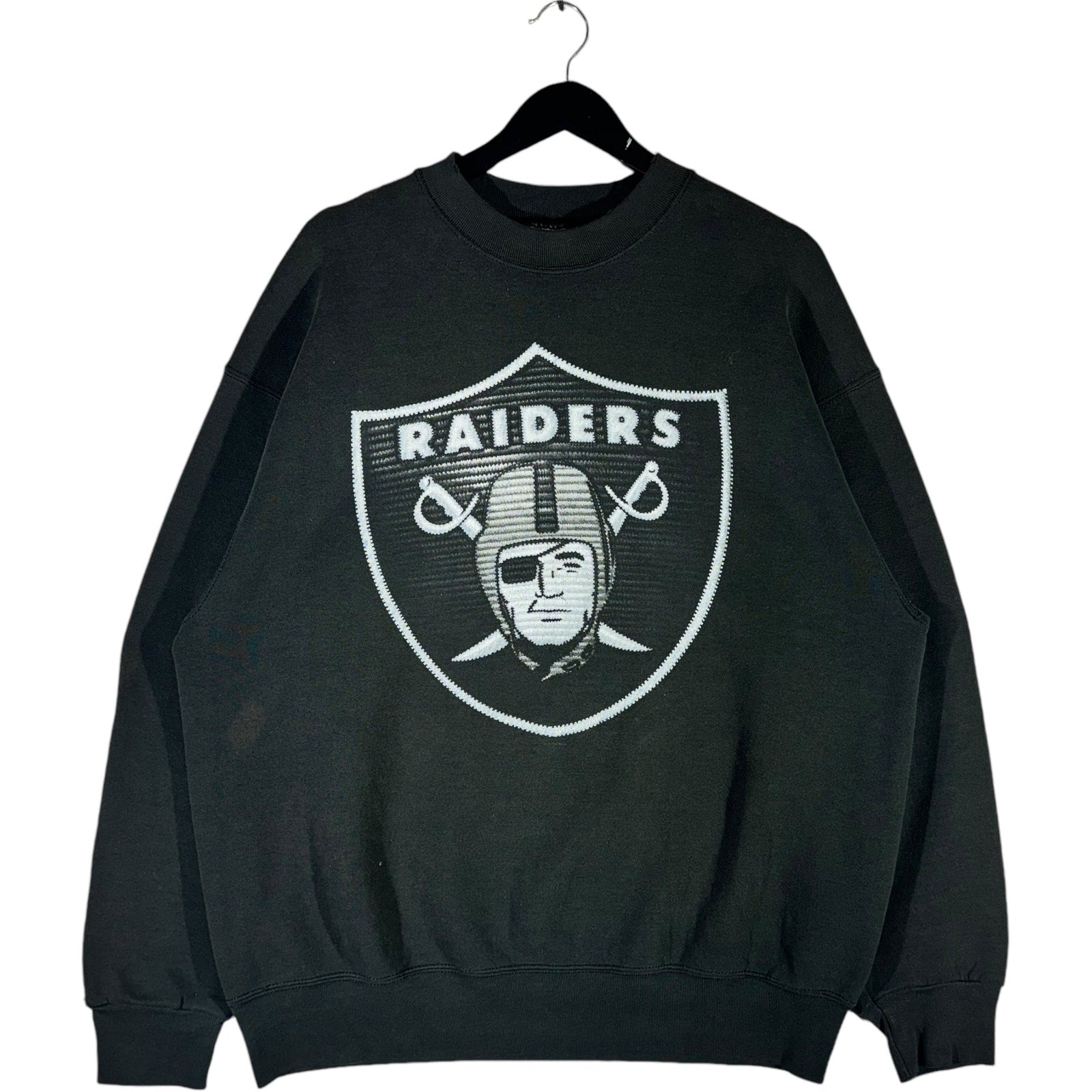 Vintage Salem Sportswear Oakland Raiders NFL Logo Crewneck