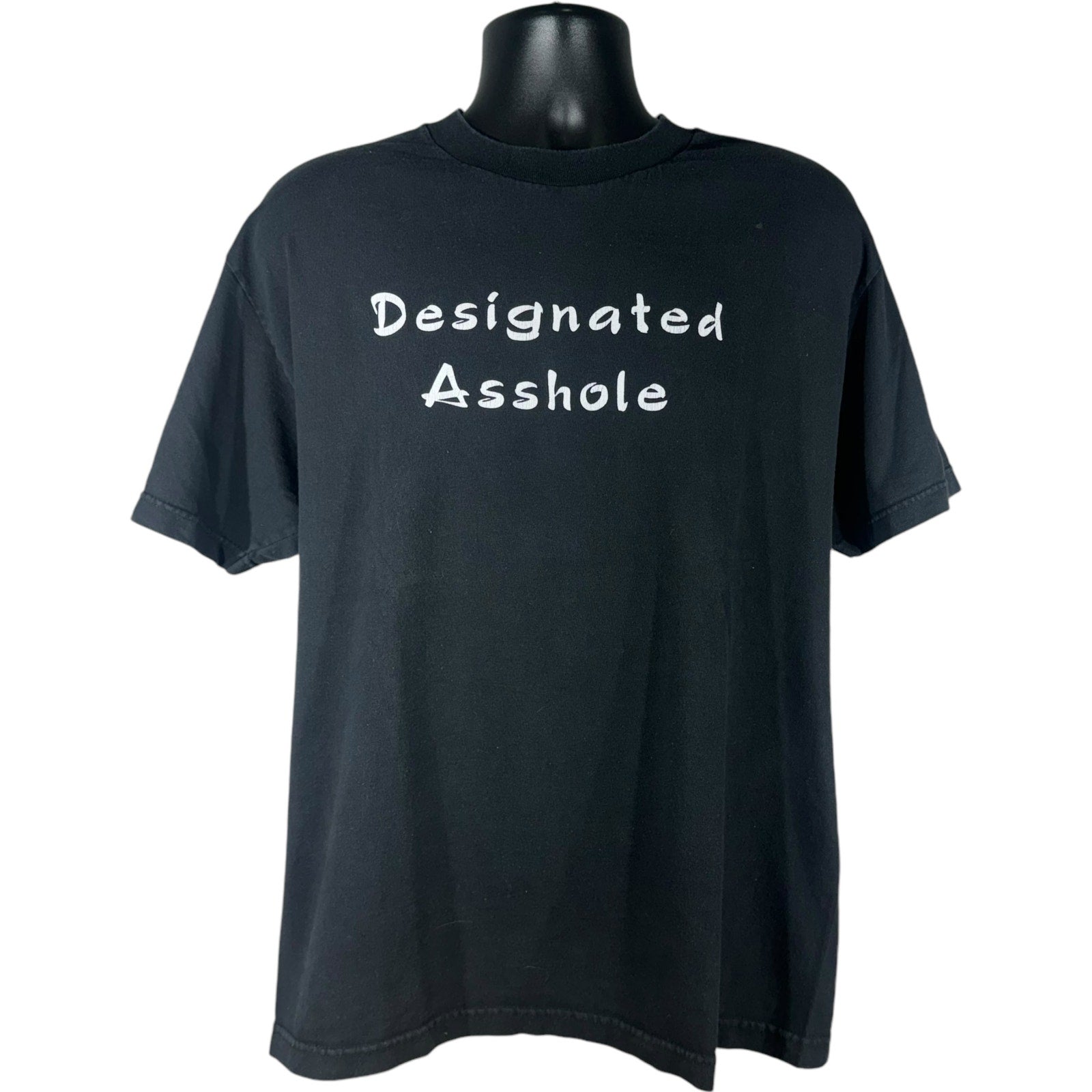 Vintage "Designated A-Hole" Humor Tee