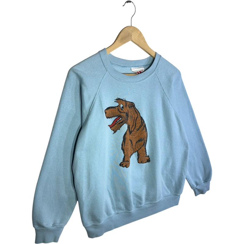 Vintage Cartoon Dog Graphic Crewneck