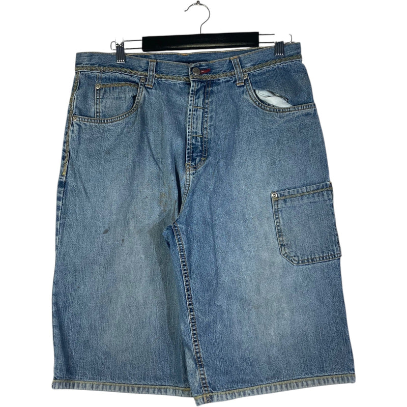 Vintage Bugle Boy BBJC Denim Carpenter Shorts