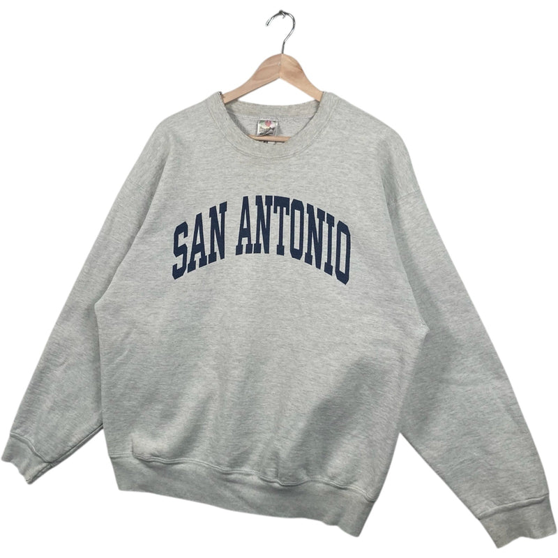 Vintage University Of San Antonia Spellout Crewneck
