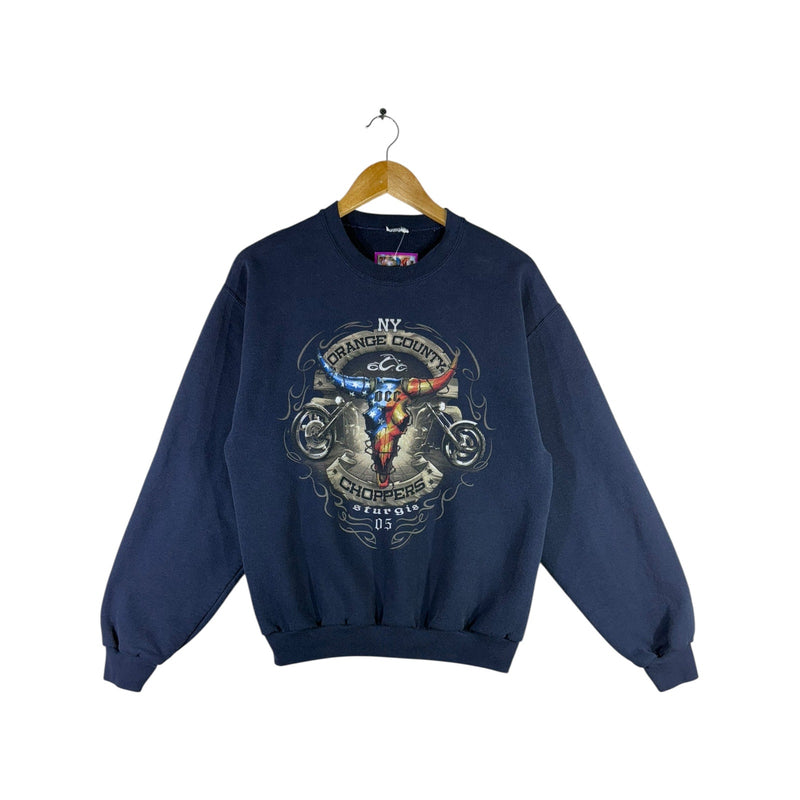 Vintage Sturgis Orange County Choppers NY Crewneck