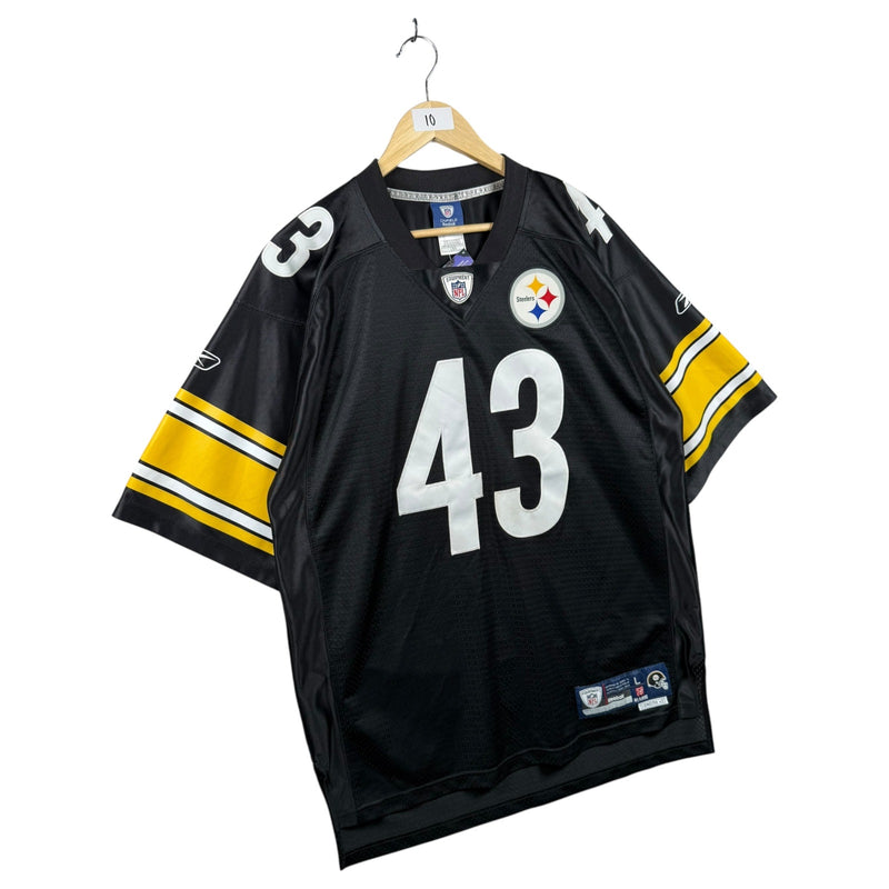 Vintage NFL Reebok Polamalu 43 Steelers Jersey