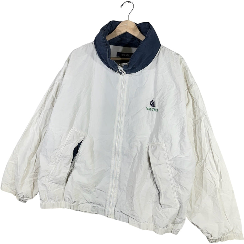Vintage Nautica Sailing Logo Windbreaker