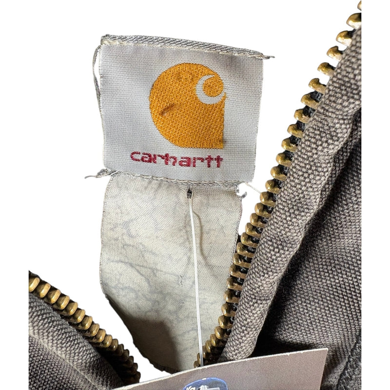 Vintage Carhartt Active Jac Insulated Hoodie Full Zip Jacket