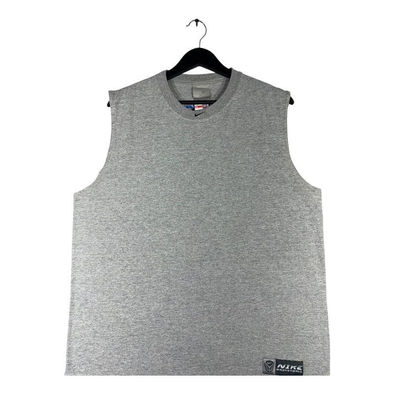 Vintage Nike Collar Swoosh Tank Top
