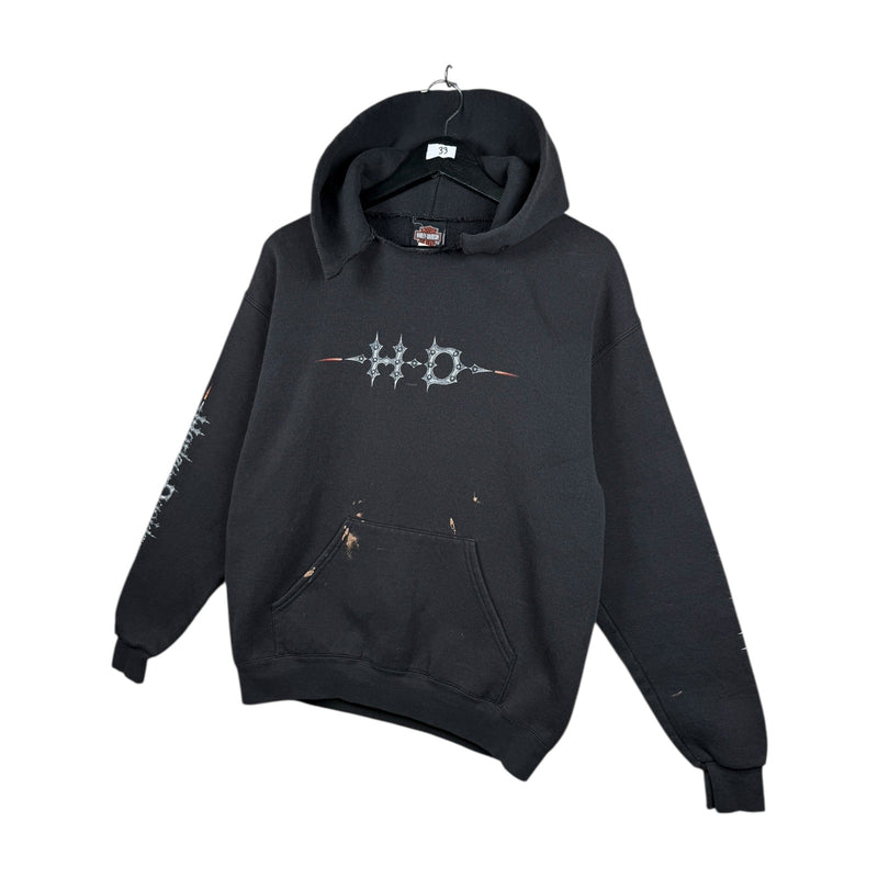 Vintage Harley Davidson Rivertown Fort Wayne Hoodie
