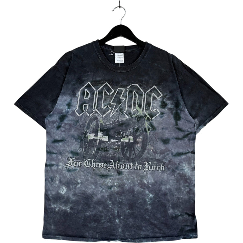 Vintage AC/DC "For Those About To Rock" Tie Dye Tee