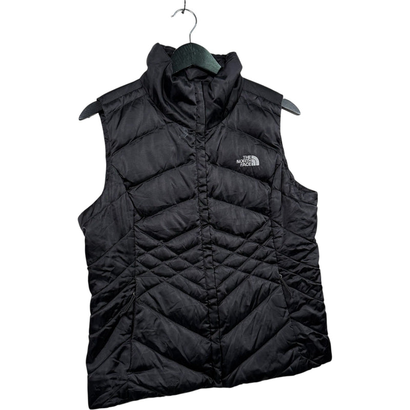 Vintage Women's The North Face Full Zip Puffer Vest