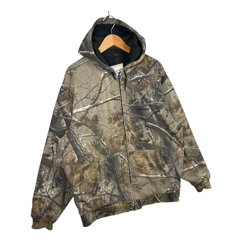 Vintage Winchester Camo Reversible Full Zip Hoodie