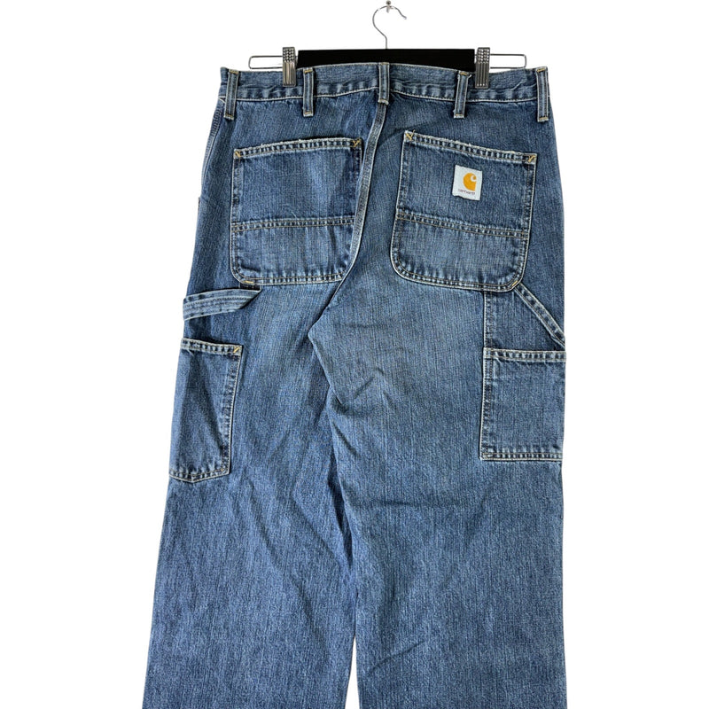 Vintage Carhartt Single Knee Denim Carpenter Pants 32x34