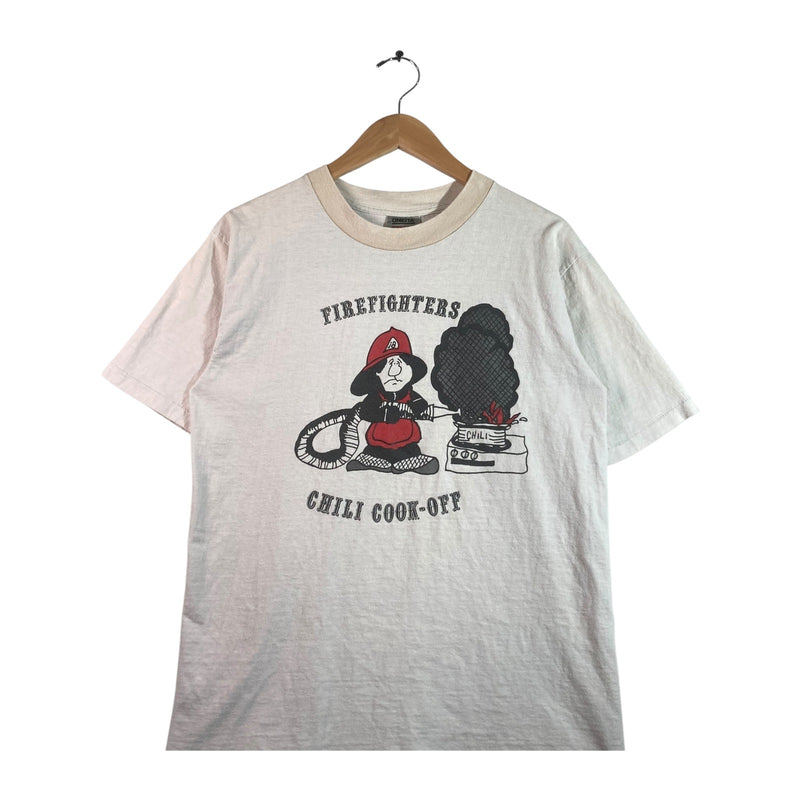 Vintage Firefighters Chili Cook-Off T-Shirt