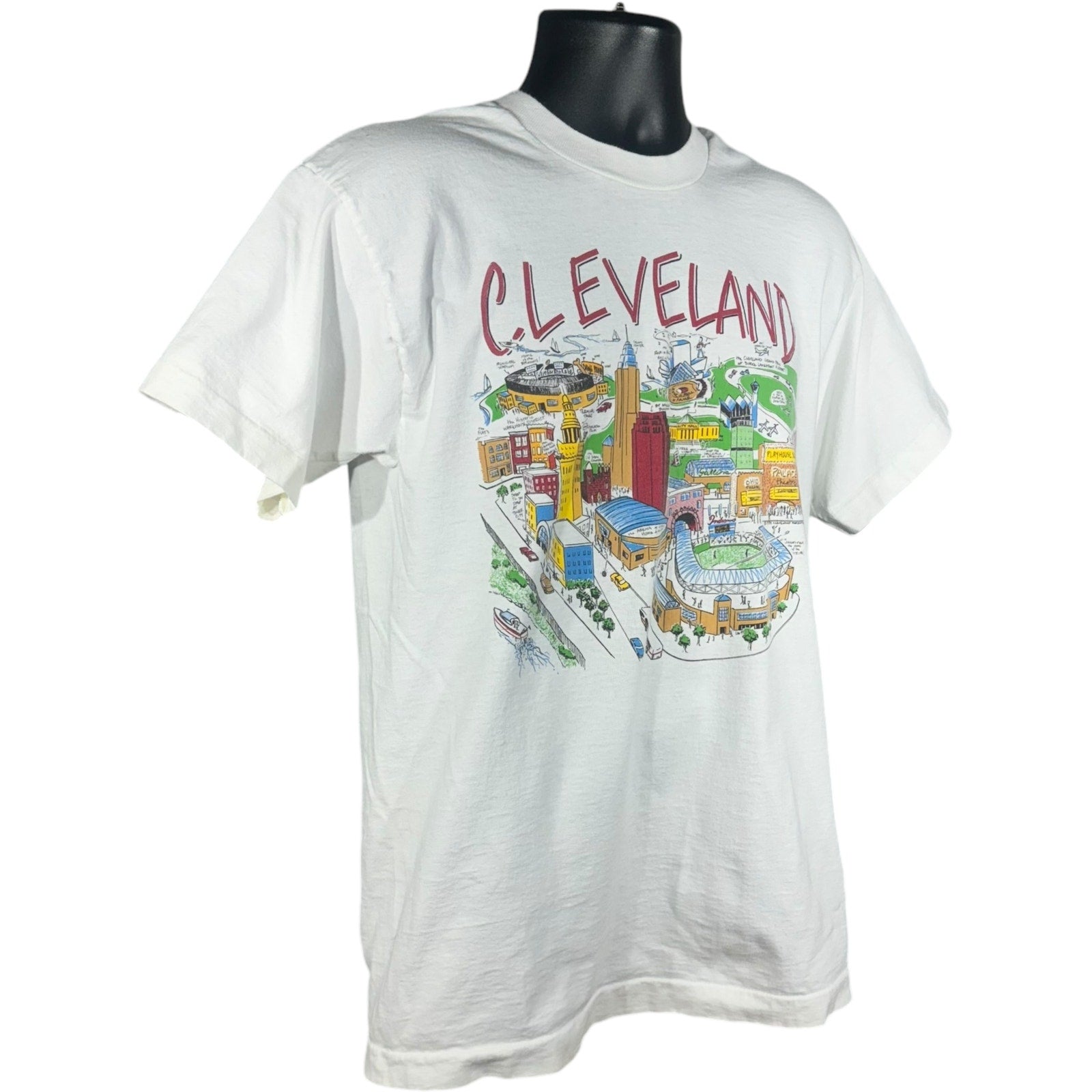 Vintage Cleveland Ohio City Souvenir Tee 90's