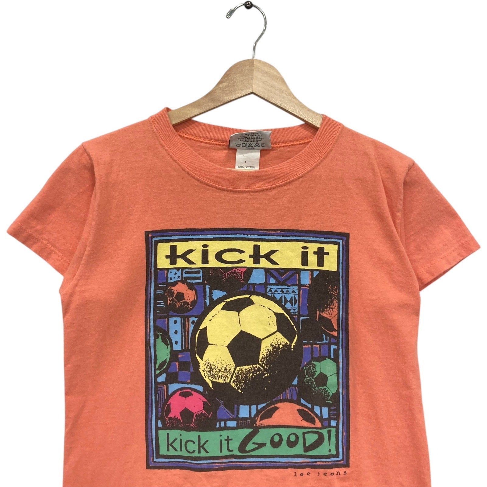 Youth Vintage "Kick It, Kick It Good!" Soccer Tee