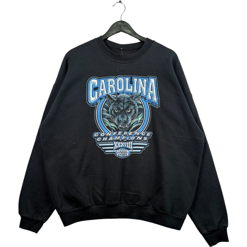 Vintage University Carolina Panthers Crewneck