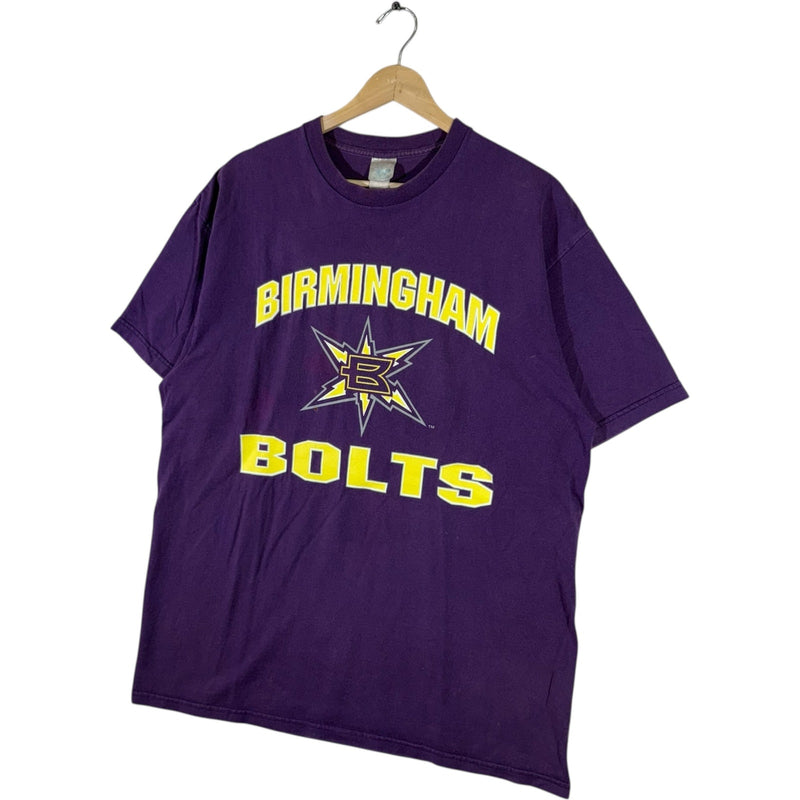Vintage Birmingham Bolts Spellout XFL Tee