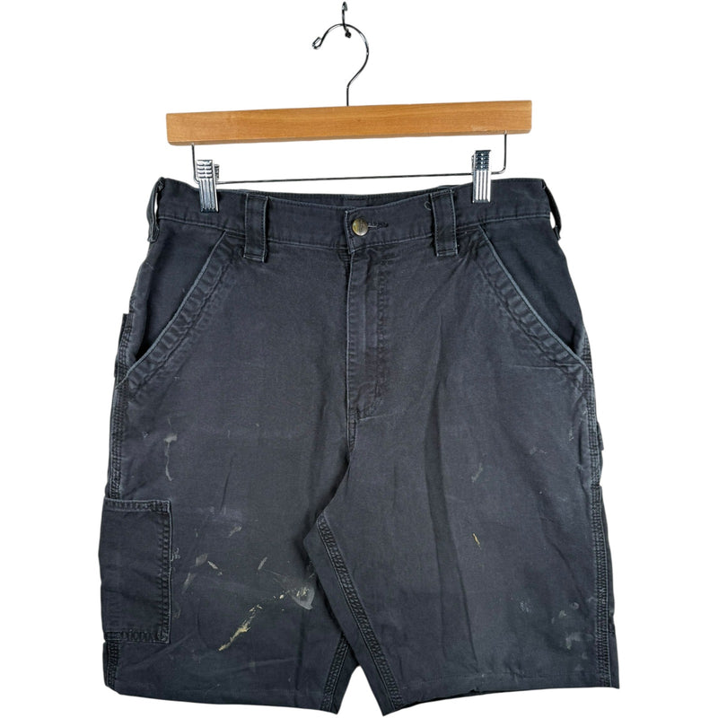 Vintage Carhartt Loose Fit Cargo Denim Shorts 32
