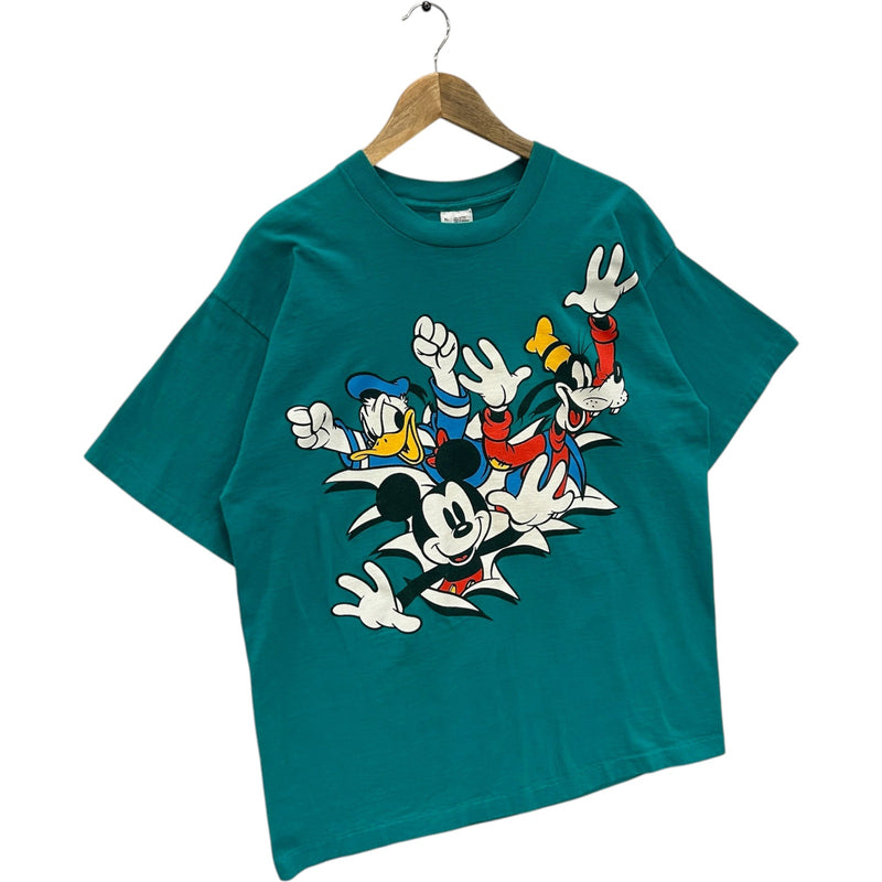 Vintage Mickey & Co. Disney Characters Break Through Tee