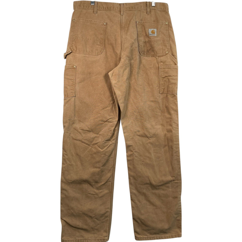 Vintage Carhartt Straight Leg Double Knee Pants 38x34