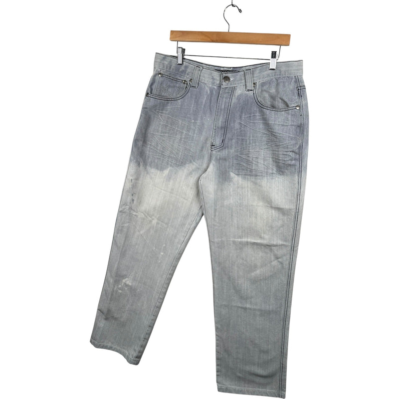 Vintage Jinzu Wide Leg Denim Jeans 36