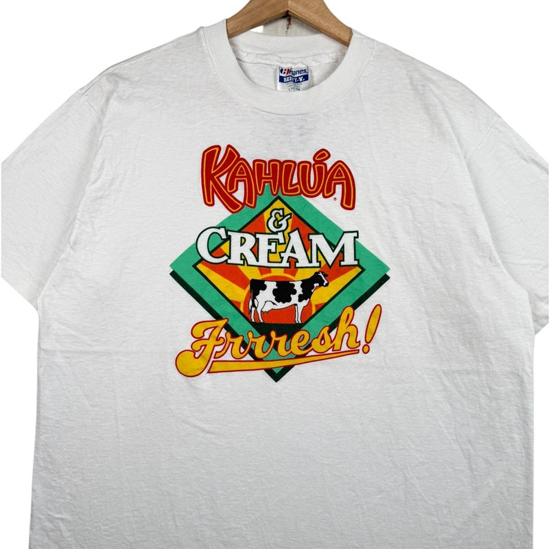 Vintage Kahlúa & Cream Fresh! T-Shirt 90s