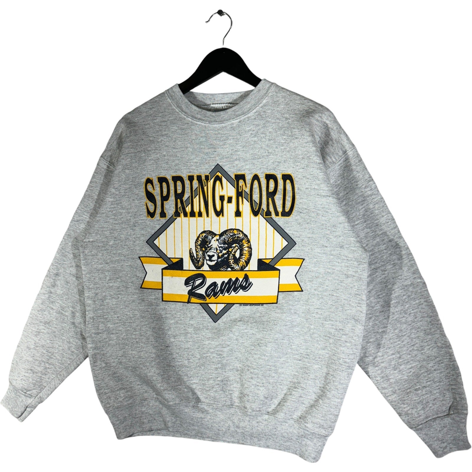 Vintage Spring Ford Rams Crewneck