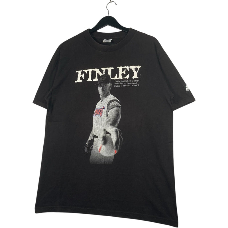 Vintage California Angels Chuck Finley MLB Player Tee