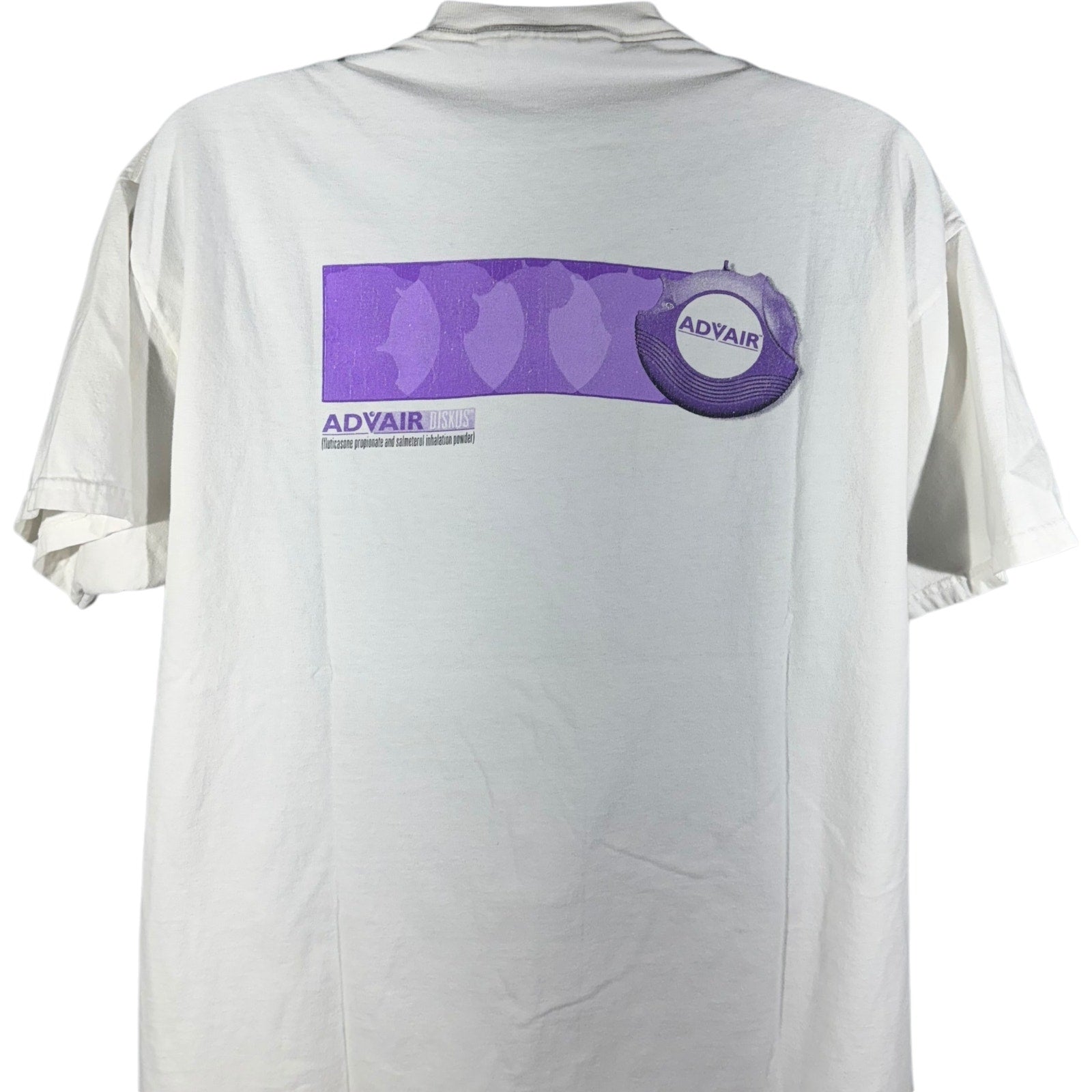 Vintage Advair Diskus Medication Promo Tee