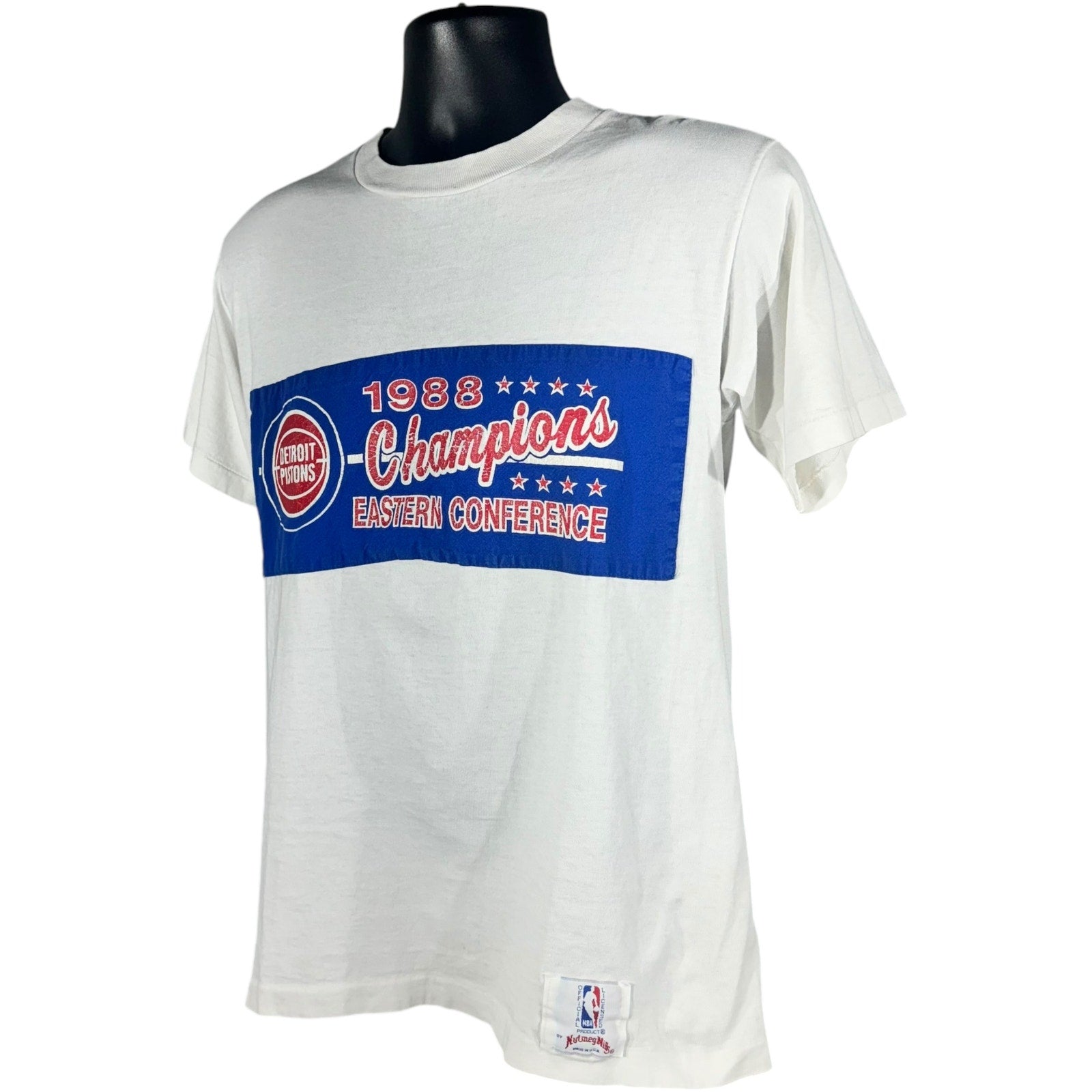 Vintage Nutmeg Detroit Pistons Conference Champs Tee 1988