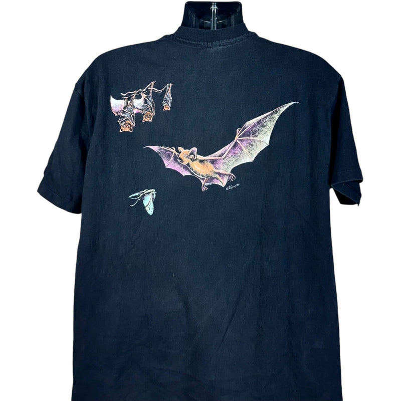 Vintage Flying Bats Nature Tee 90s