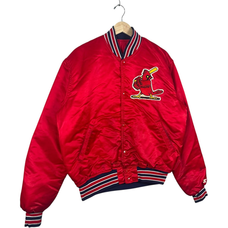Vintage Starter St. Louis Cardinals Bomber Light Jacket