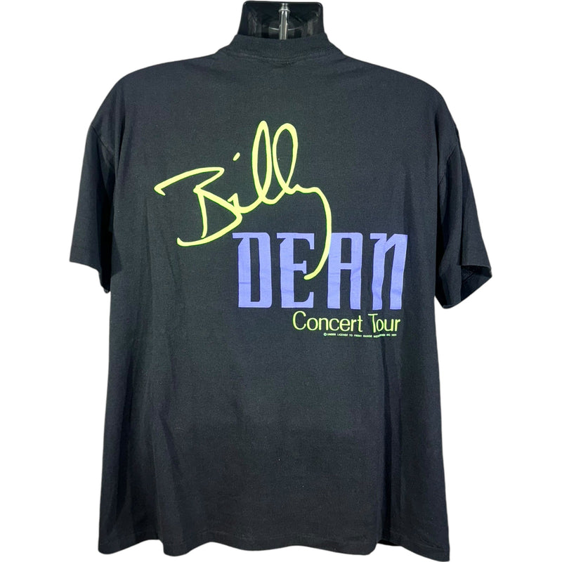 Vintage Billy Dean Concert Tour Autographed Band Tee 1991