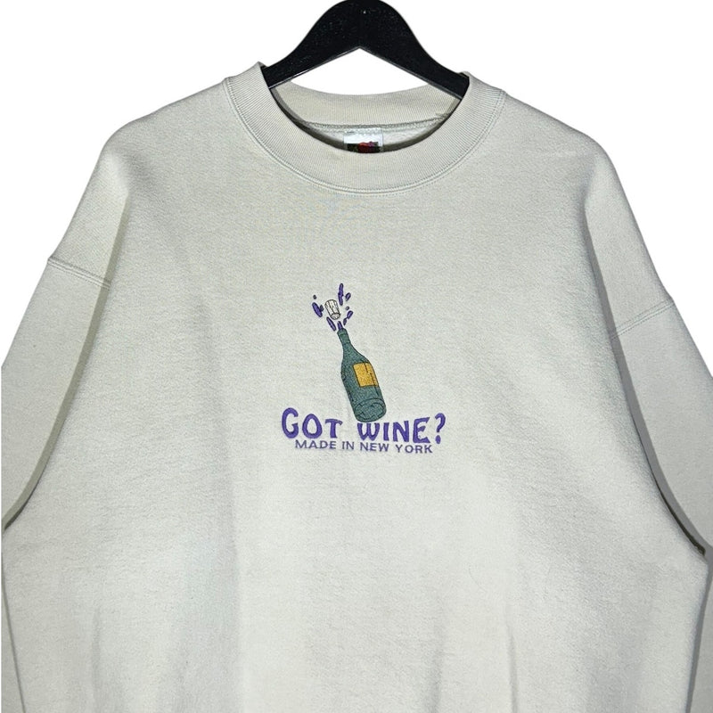 Vintage Got Wine? Made in New York Crewneck