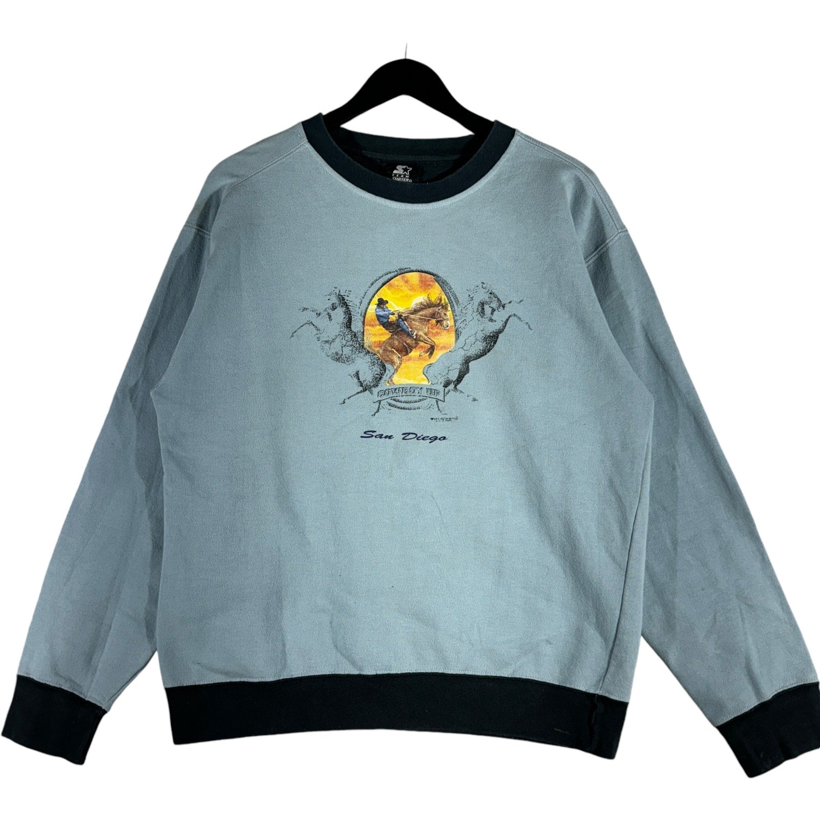 Vintage Starter San Diego Cowboy Crewneck