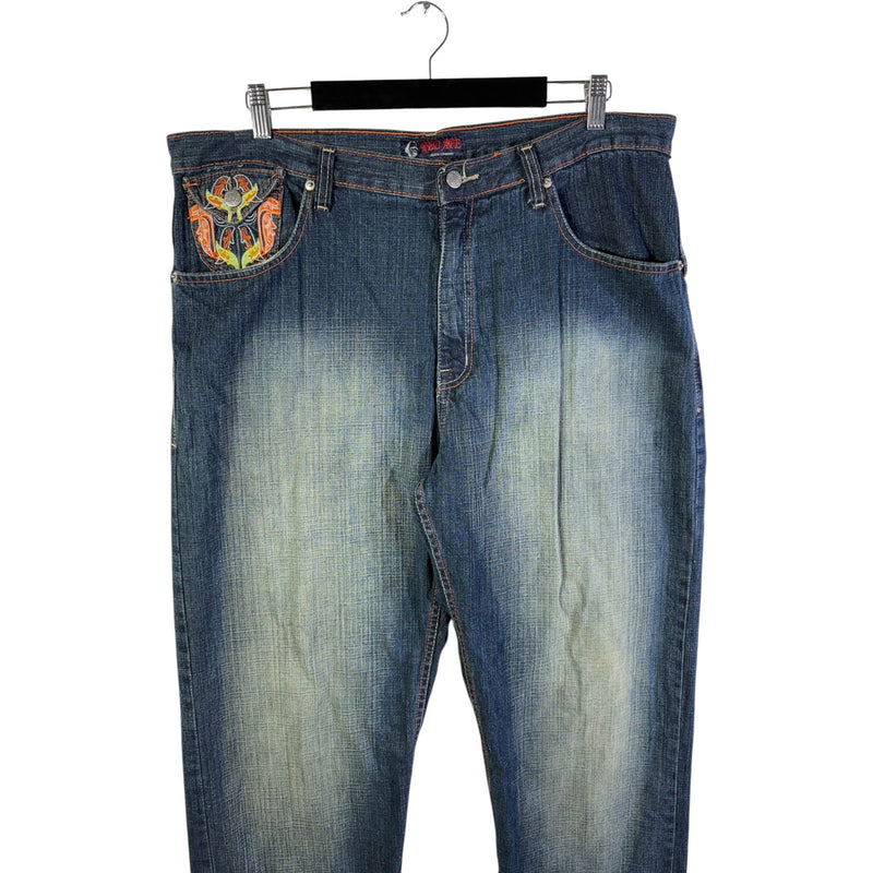 Vintage Red Ape Straight Leg Denim Jeans 38x32