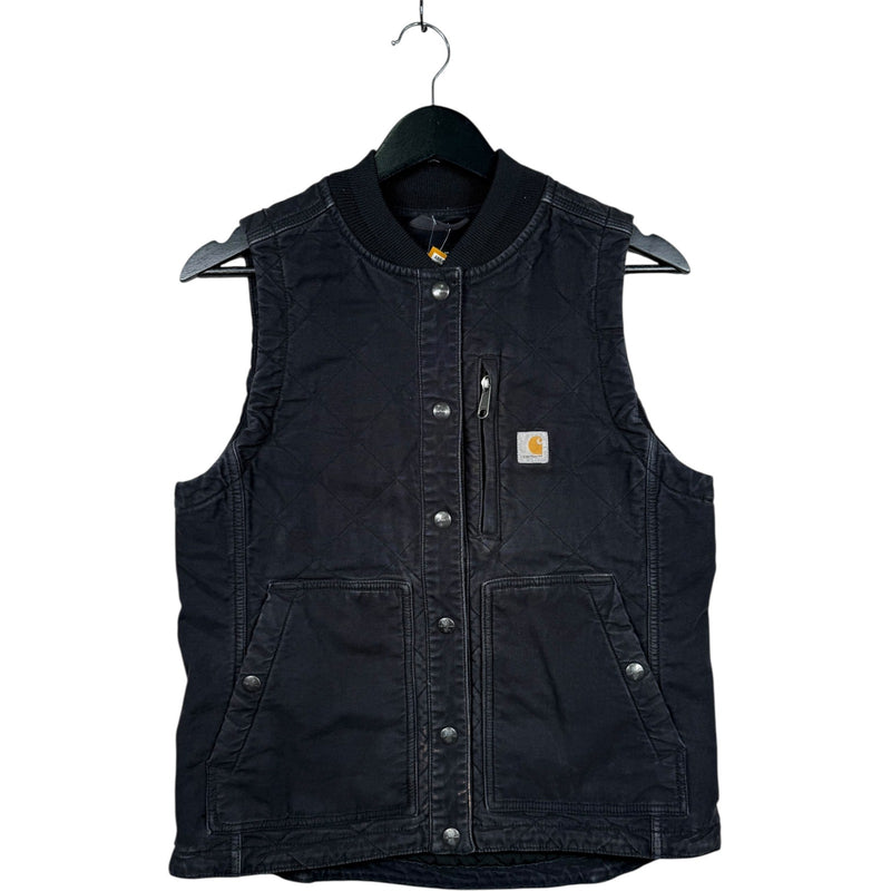 Vintage Carhartt Canvas Quilted Workwear Vest