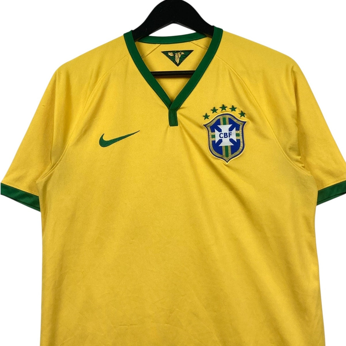 Vintage Nike Brazil National Team Soccer Jersey