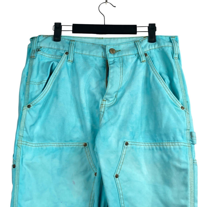Vintage Carhartt Raw Hem Frayed Relaxed Cargo Shorts 34