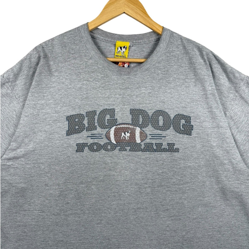 Vintage Big Dog Football Graphic T-Shirt